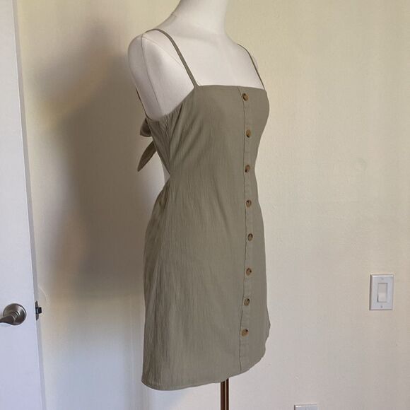 Princess Polly Rita Dae Mini Dress in Sage Size 4 - Picture 7 of 15